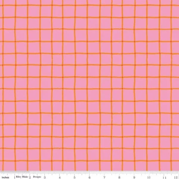 100 Aker Woods - Picnic Plaid Pink | C15176-PINK