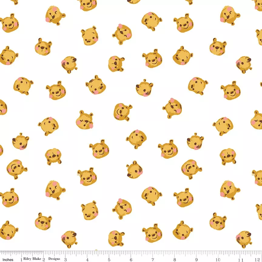 100 Aker Woods - Pooh Brain White | C15174-WHITE