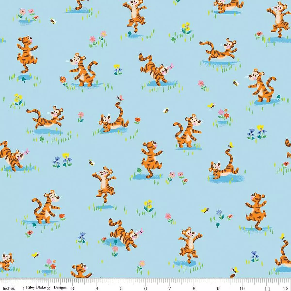 100 Aker Woods - Tigger Bounce Sky | C15173-SKY