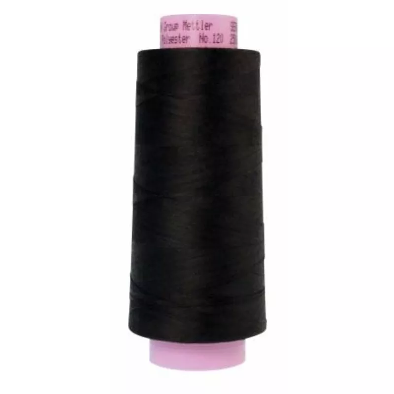 4000 Black 50wt Mettler Thread 2734 Yards