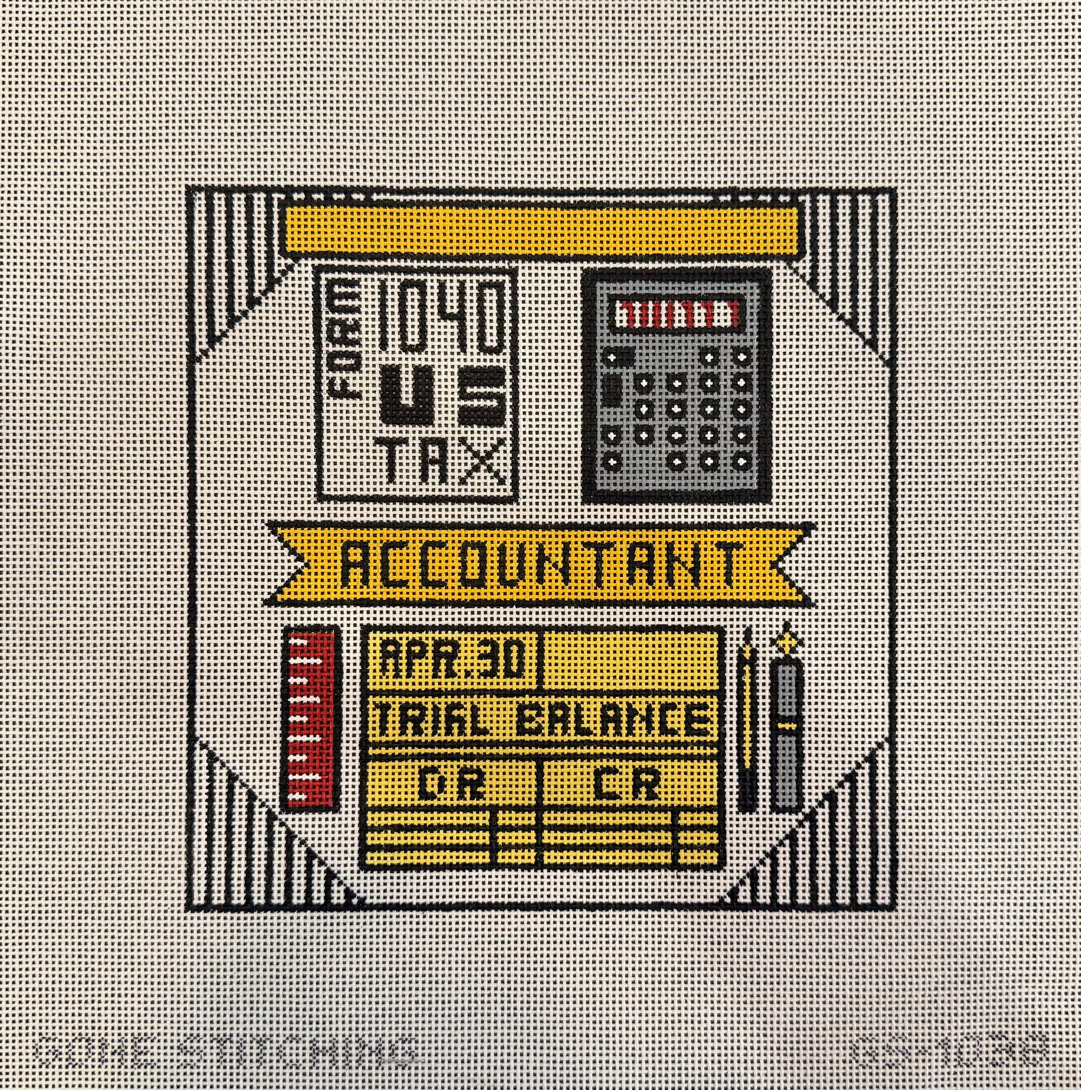 Accountant Small Career Plaque