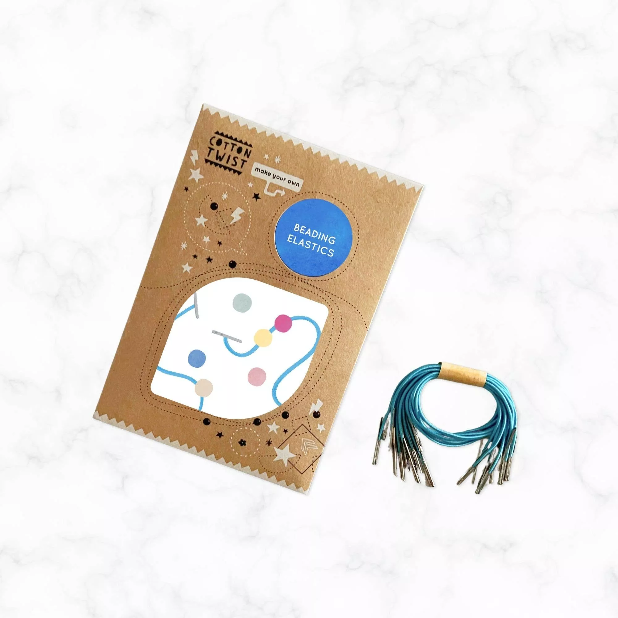 Additional Set of 10 Beading Elastics - homesewn