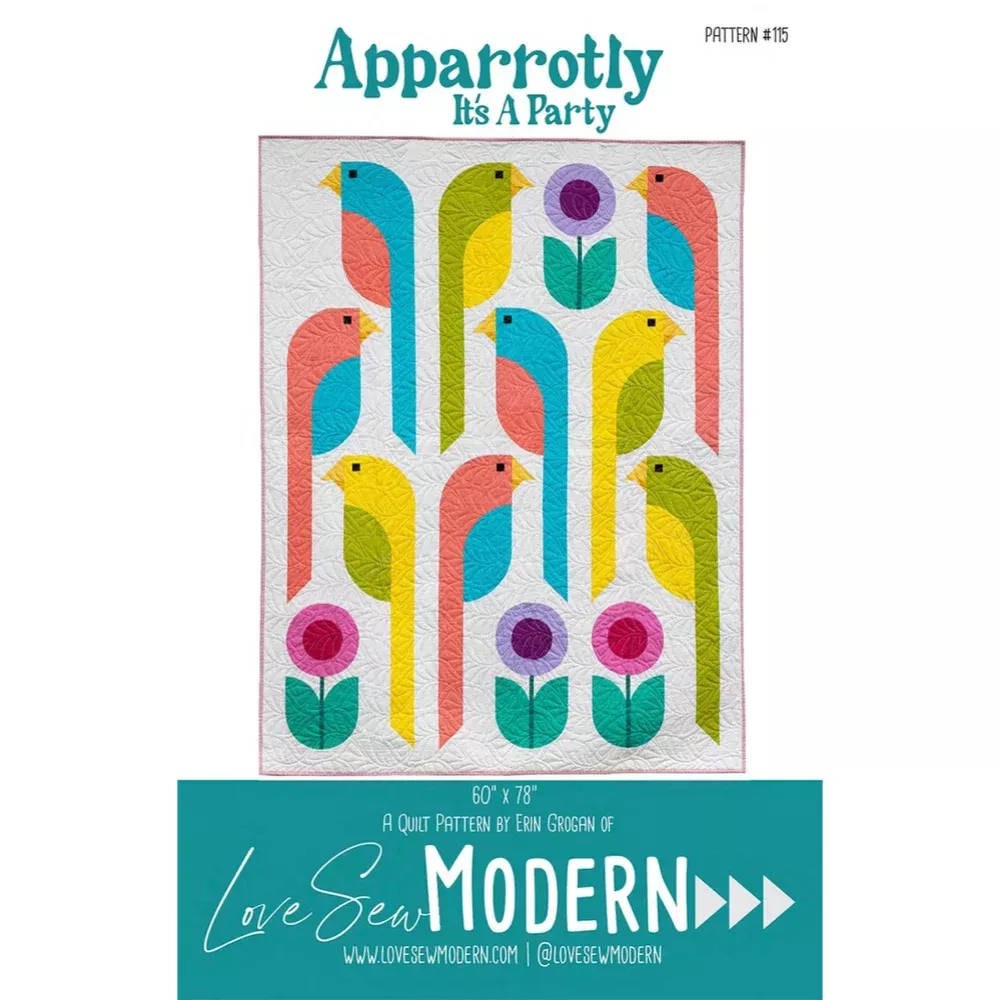 Apparrotly It's a Party | Love Sew Modern