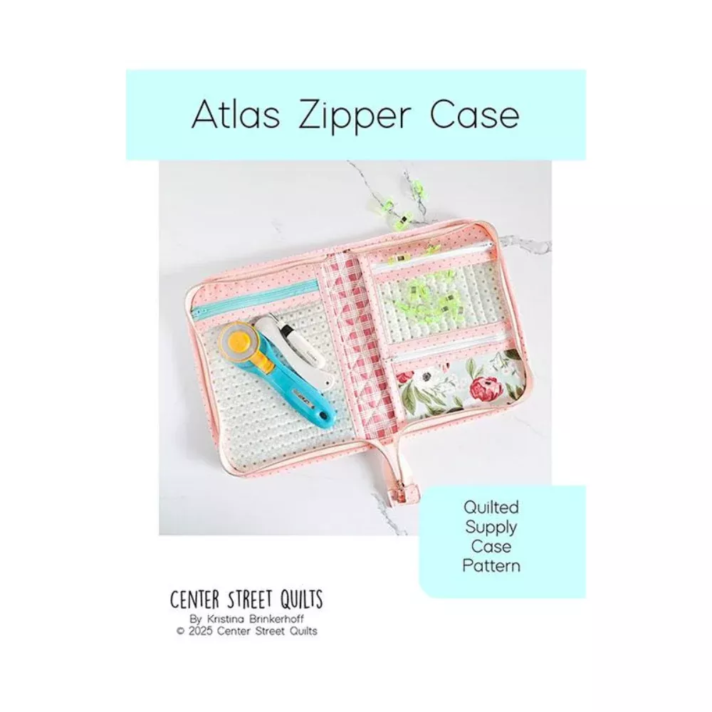 Atlas Zipper Case | Center Street Quilts