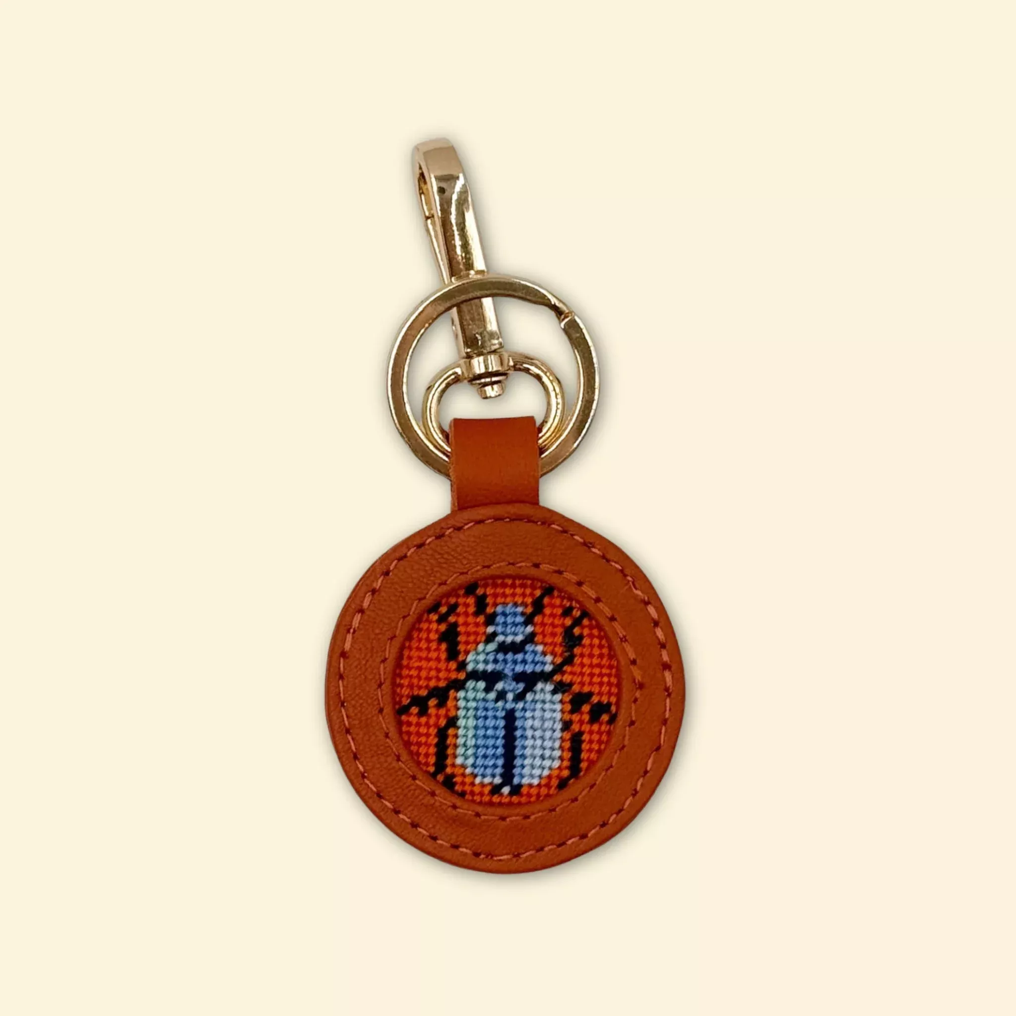 "Beetlemania" Happy Stitching All-In-One Key Fob/Bag Tag Kit