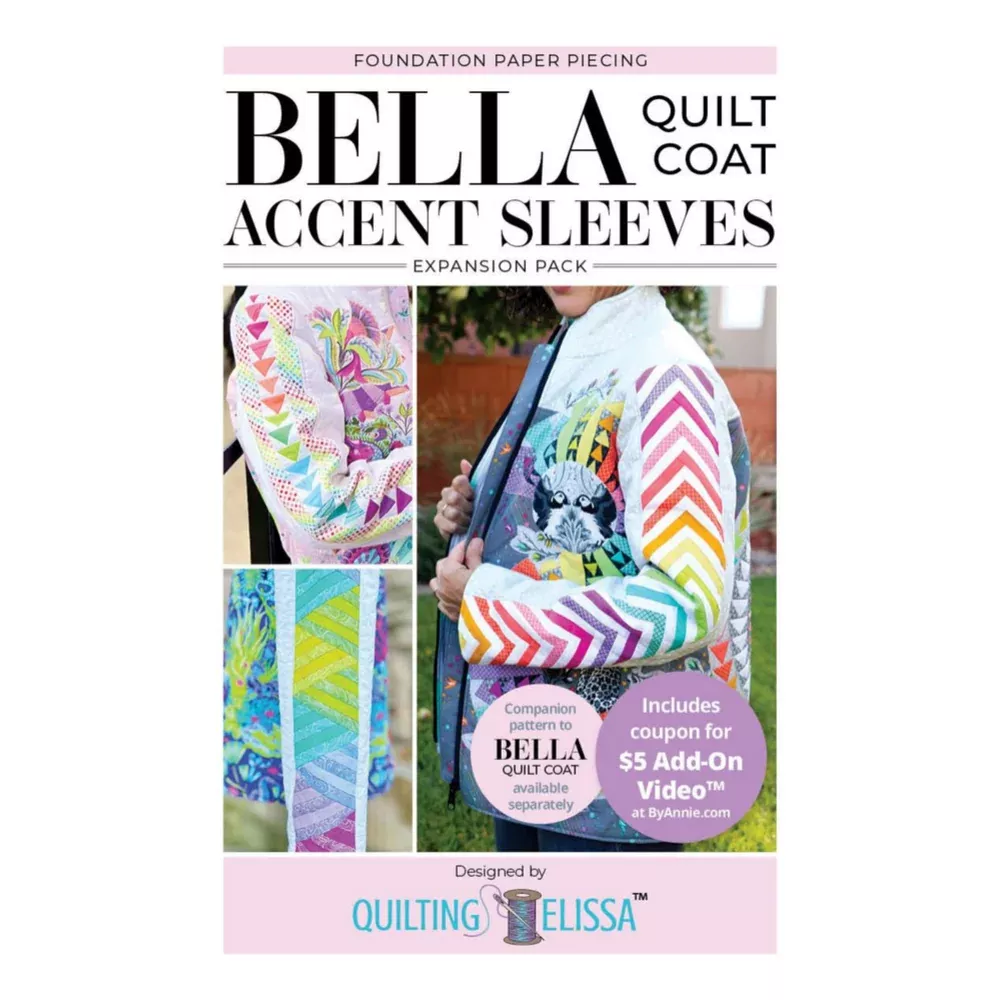 Bella Quilt Coat Accent Sleeves Expansion Pack | By Annie & Quilting Elissa