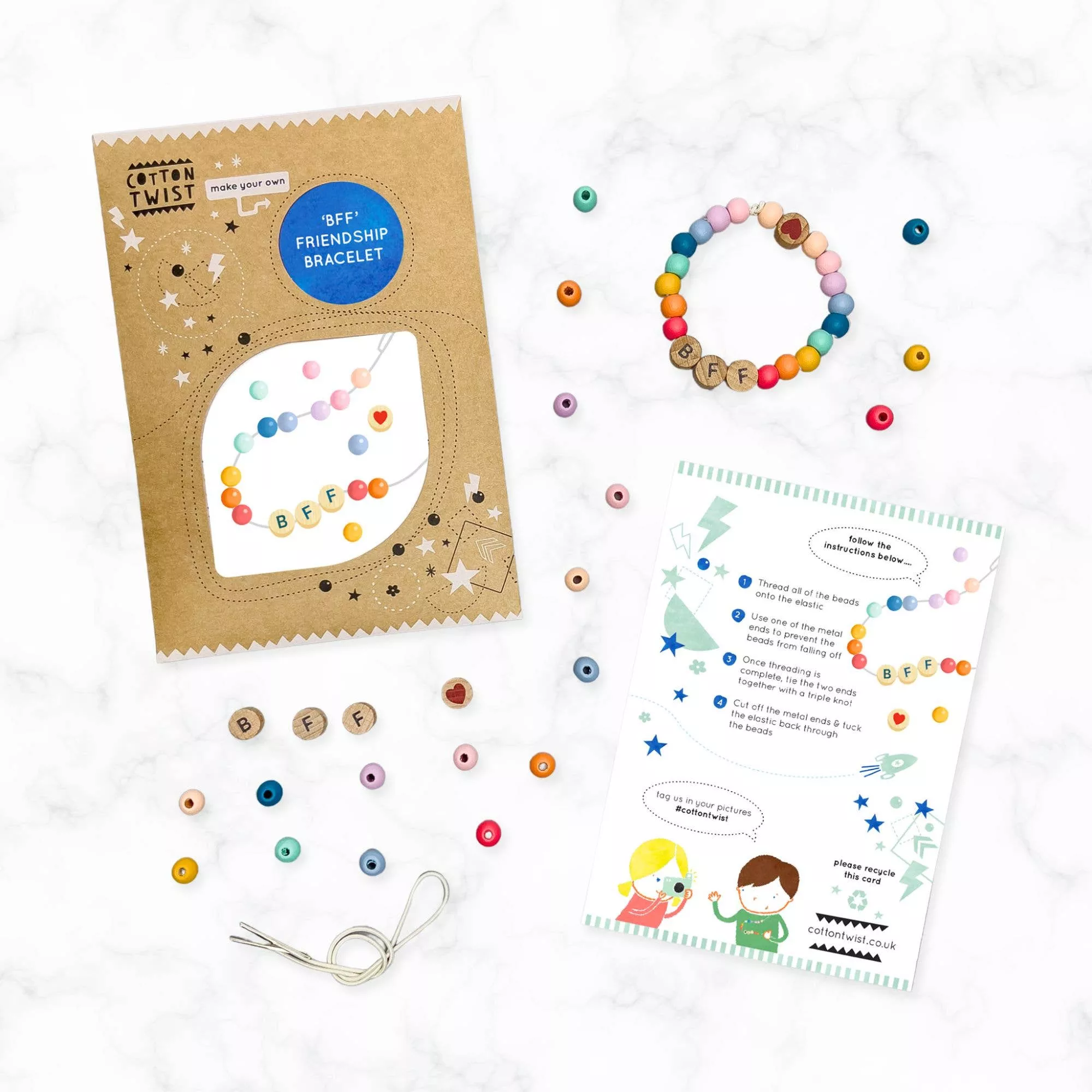 BFF Friendship Bracelet Kit - homesewn