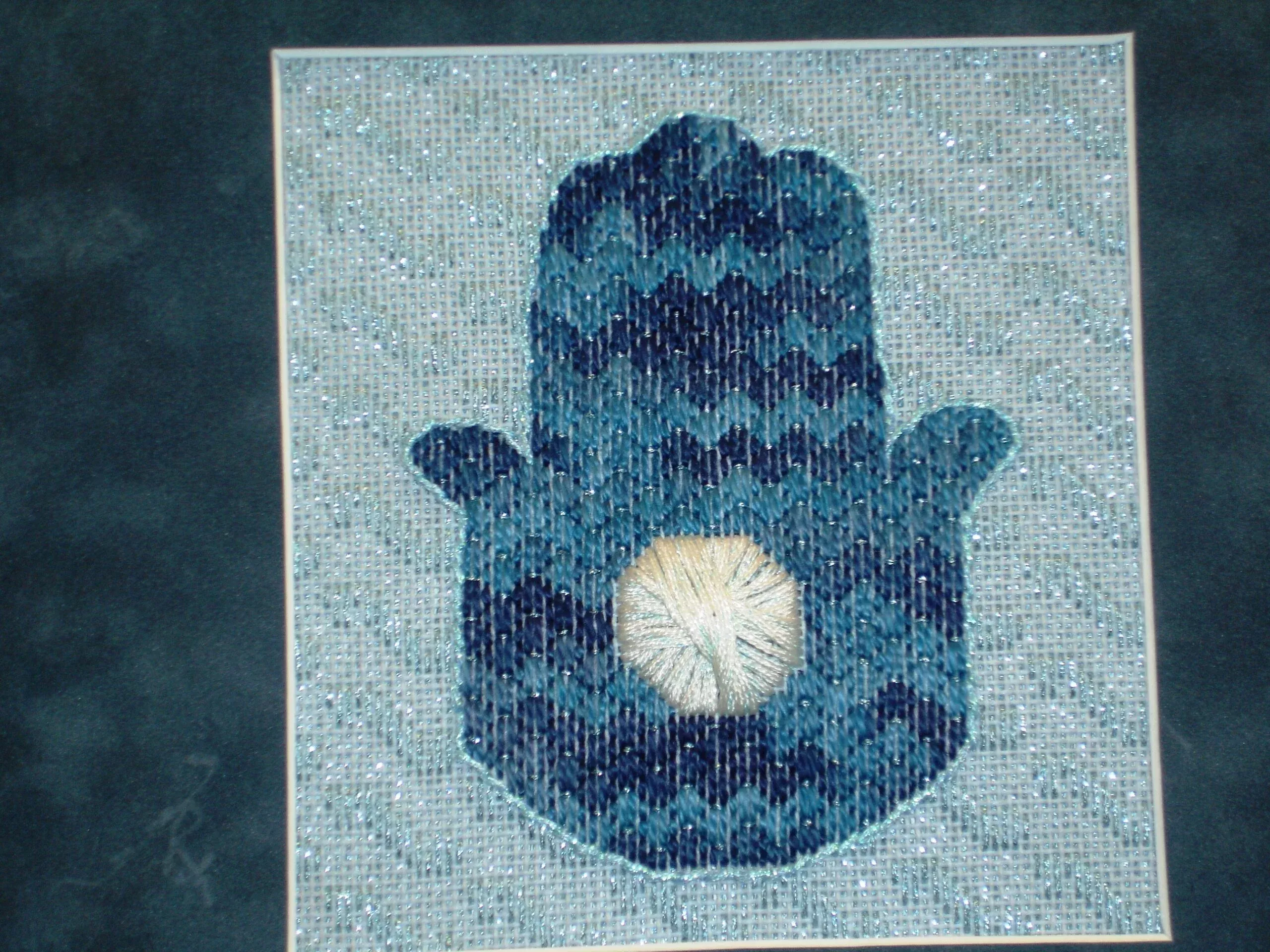 Blue Hamsa