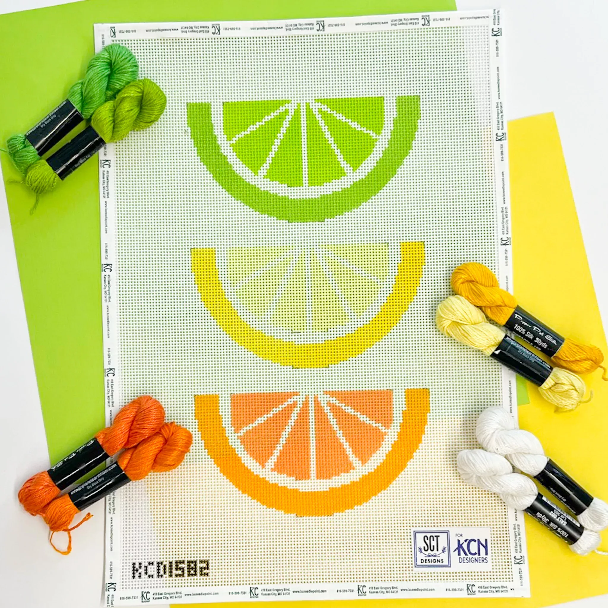 Citrus Bunting Trio Kit