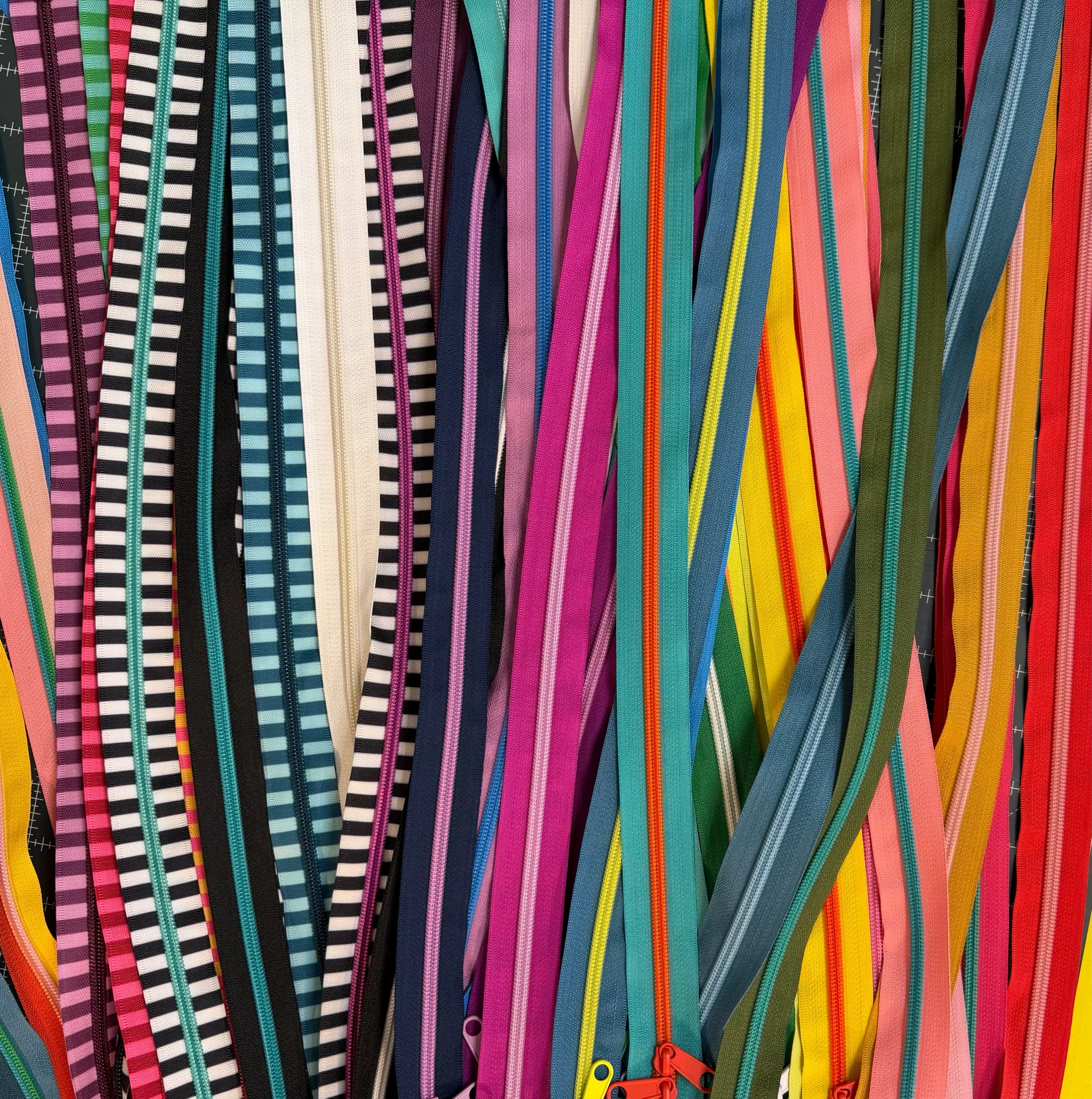 Colorful Zipper 30in - Size 5 Dual Pull - homesewn