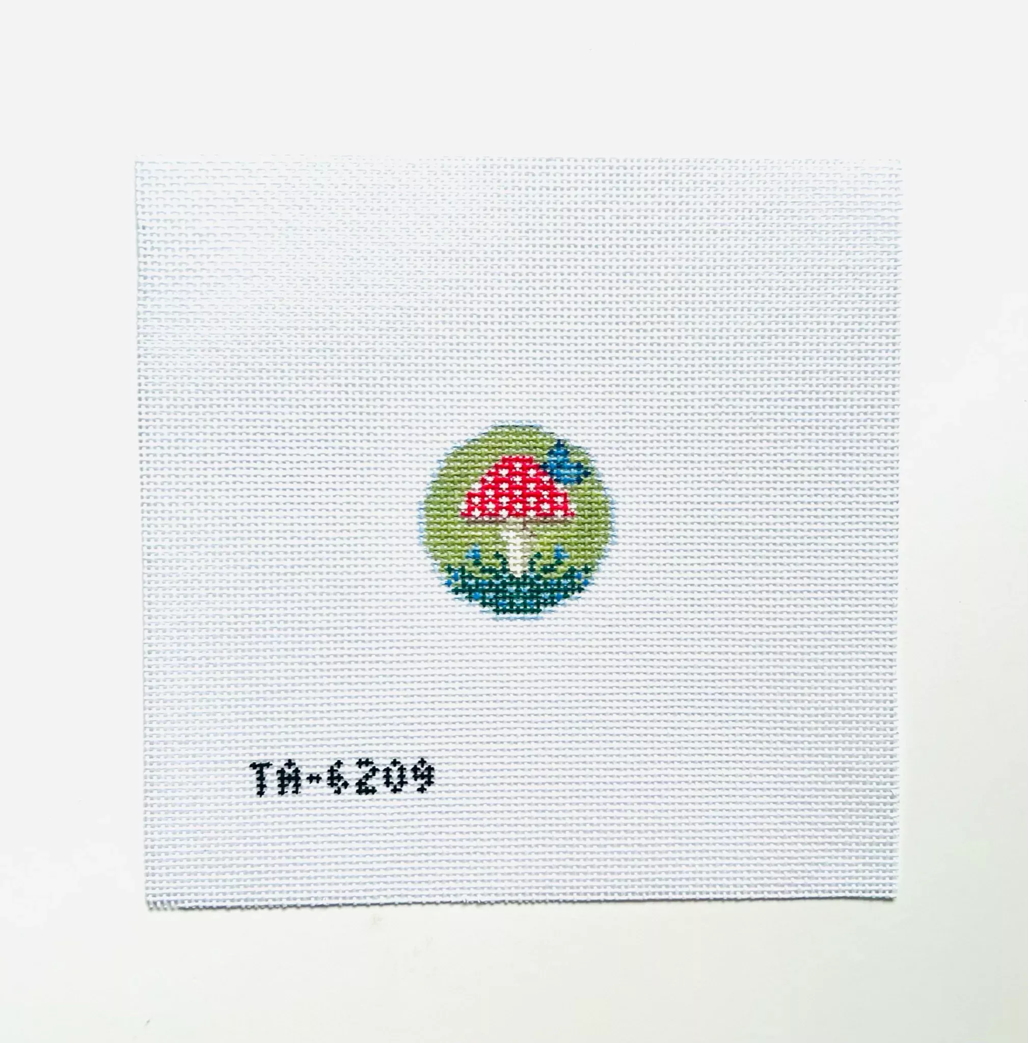 Fly Agaric Key Fob Insert Canvas