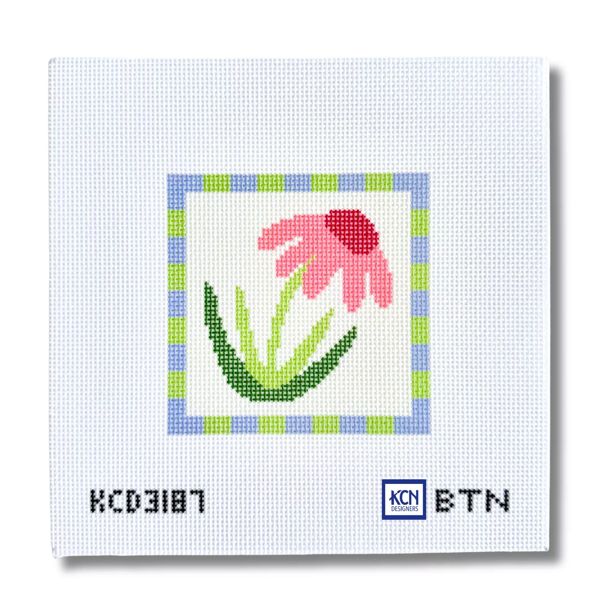 Folk Art Florals Square Four Canvas