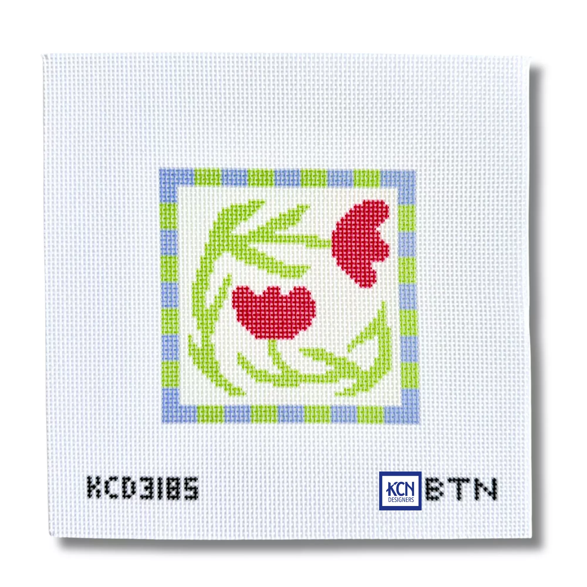 Folk Art Florals Square Two Canvas