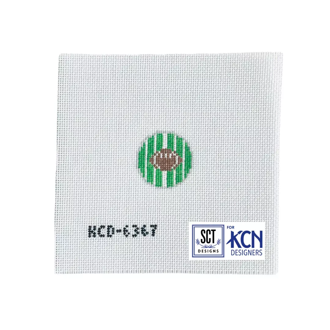 Football Key Fob Insert Canvas