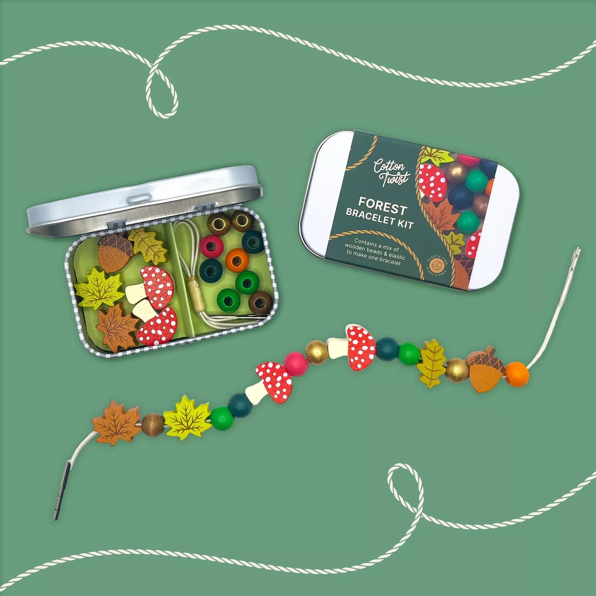 Forest Bracelet Gift Kit - homesewn