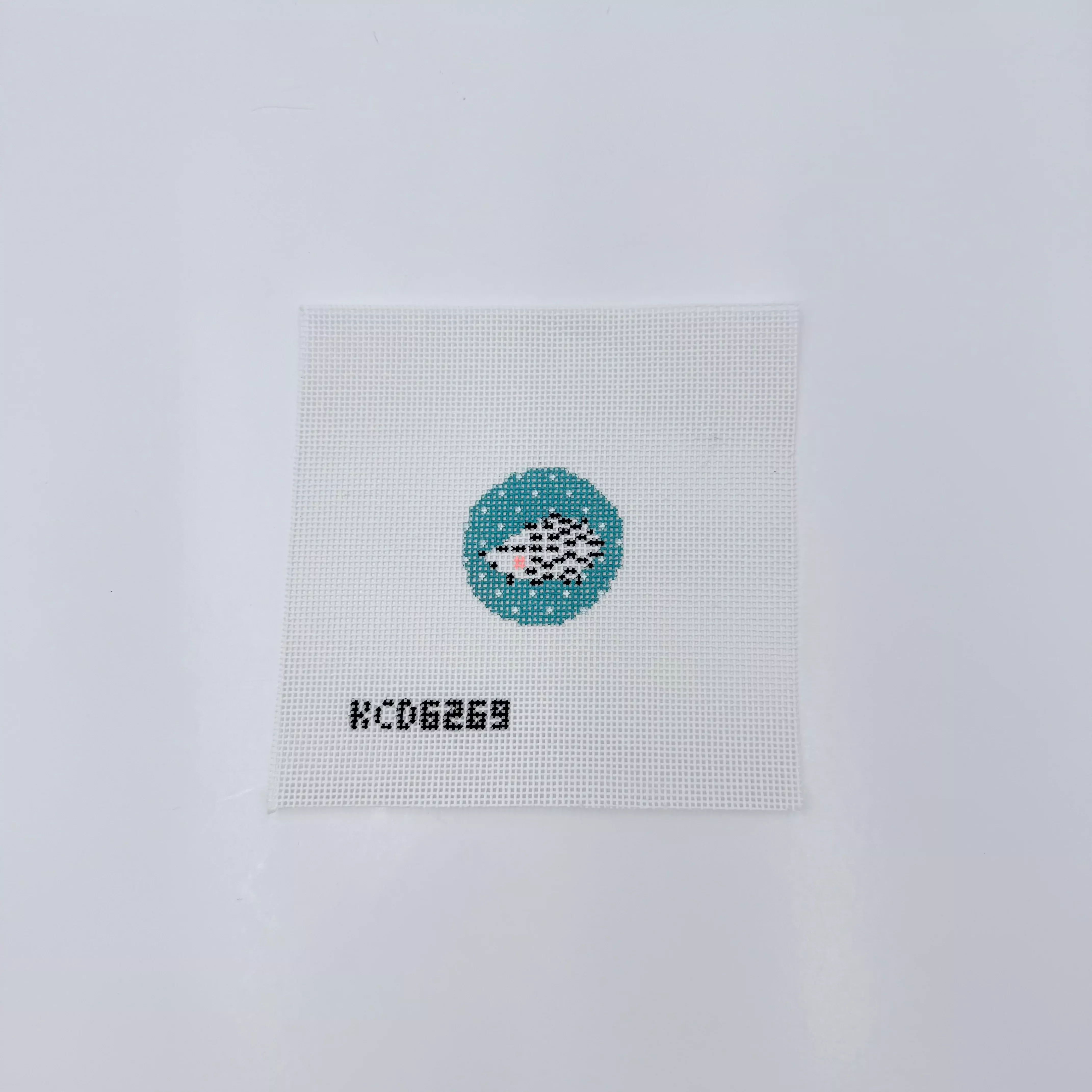 Hedgehog Key Fob Insert Canvas