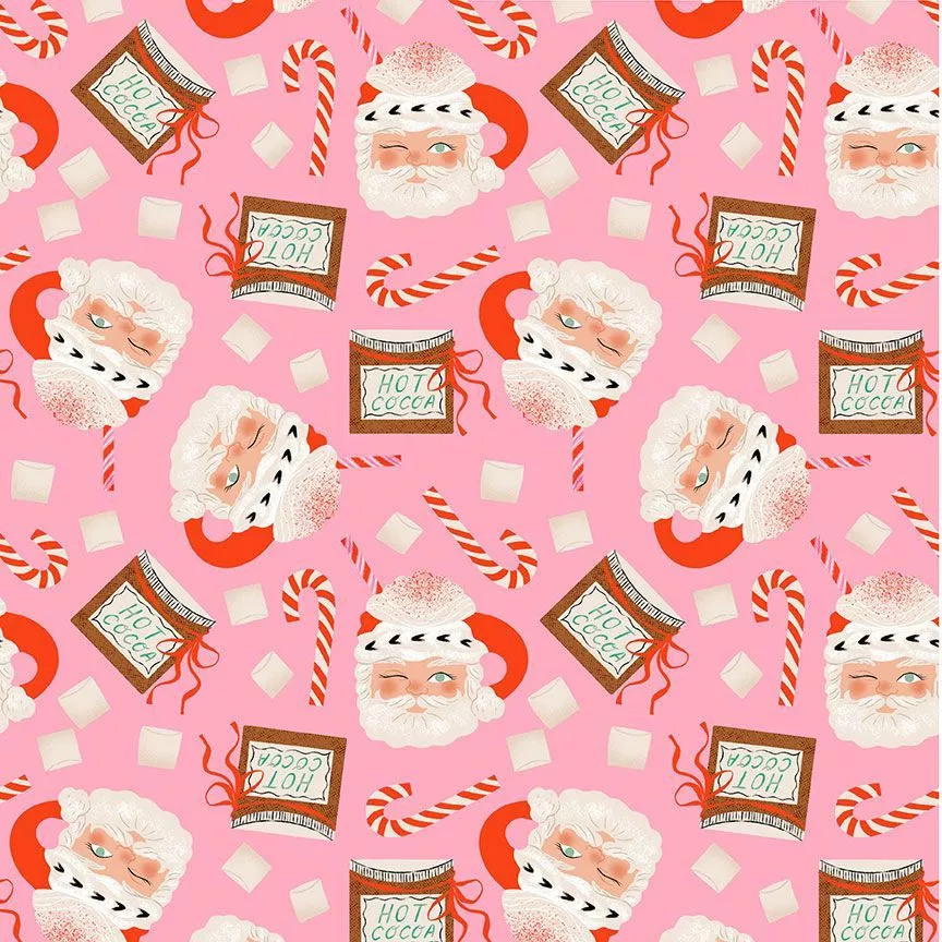 Holly Jolly - Santa Mugs Flamingo | STELLA-DFG3183