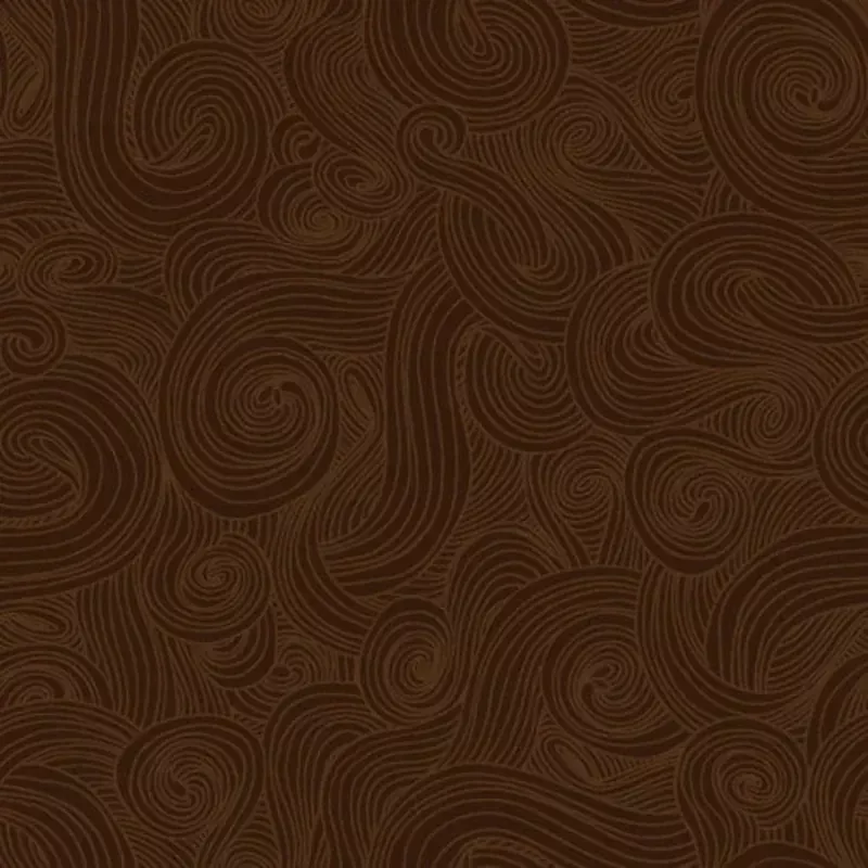 Just Color! Brown Swirl Studio E Cotton Fabric SE 1351-Brown
