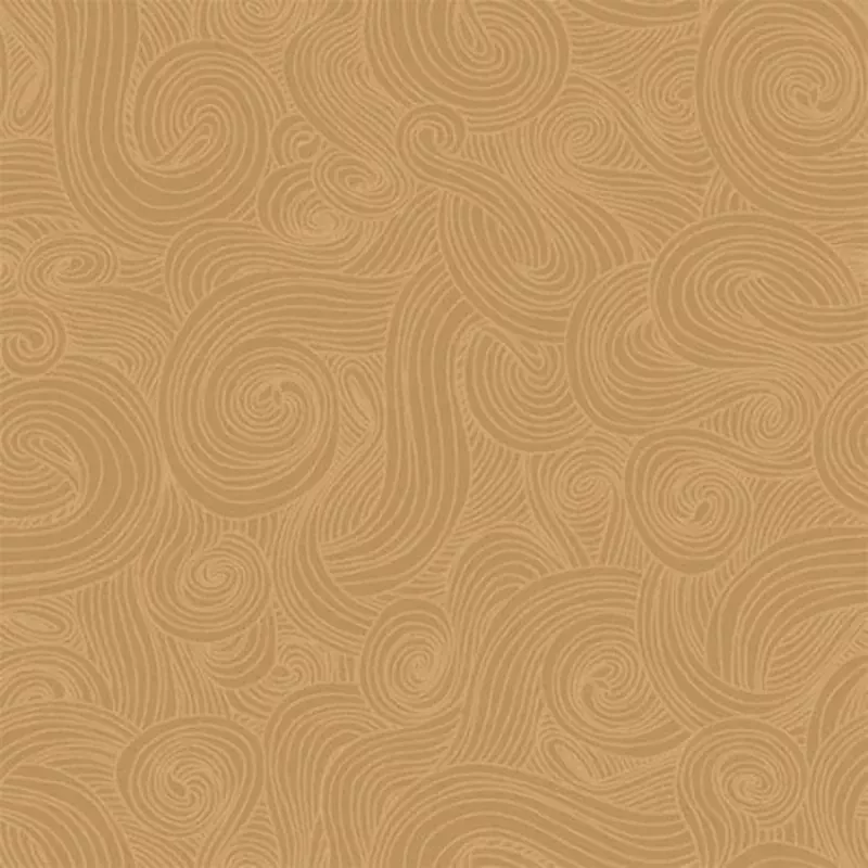 Just Color! Camel Swirl Studio E Cotton Fabric SE 1351-Camel