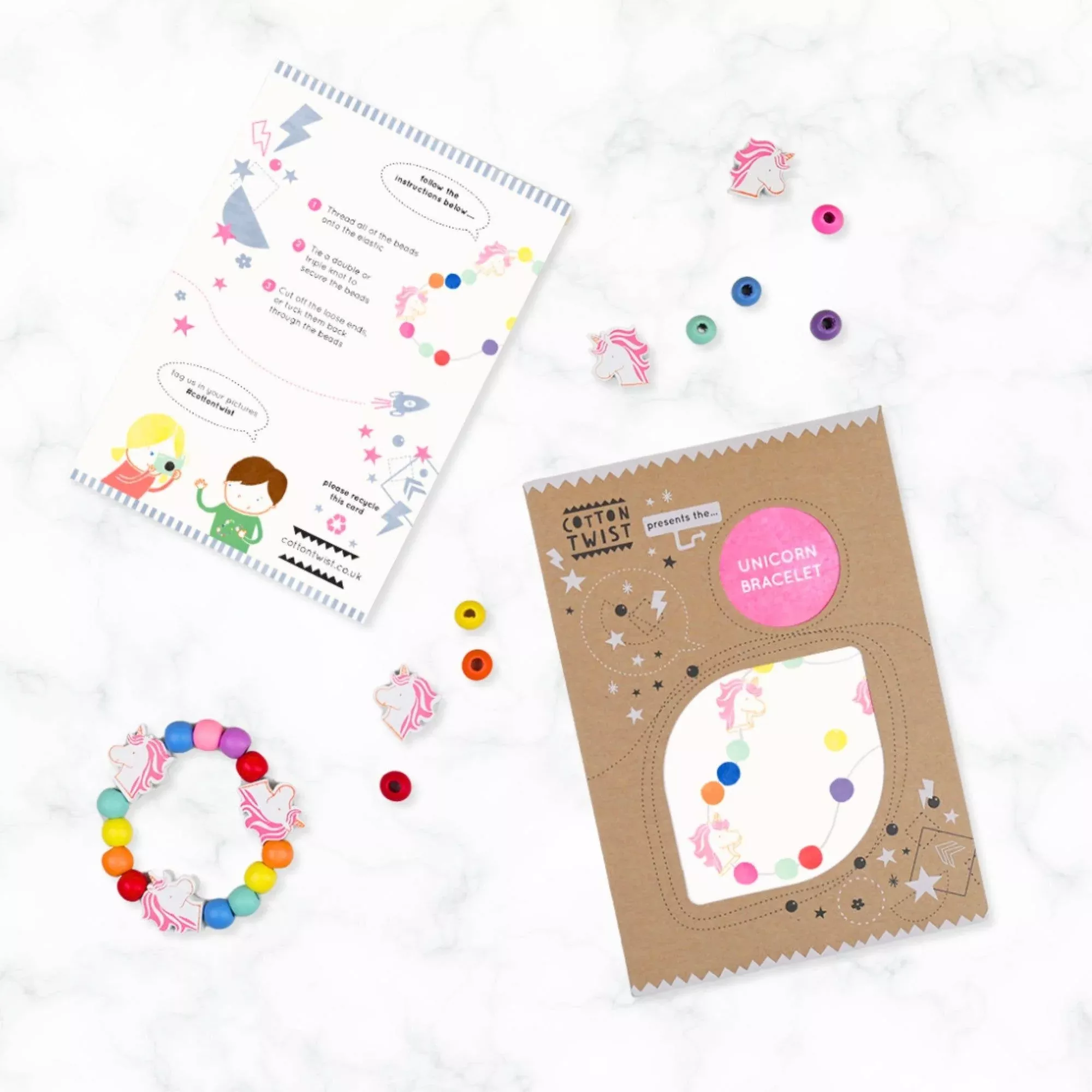 Make Your Own Unicorn Bracelet - homesewn
