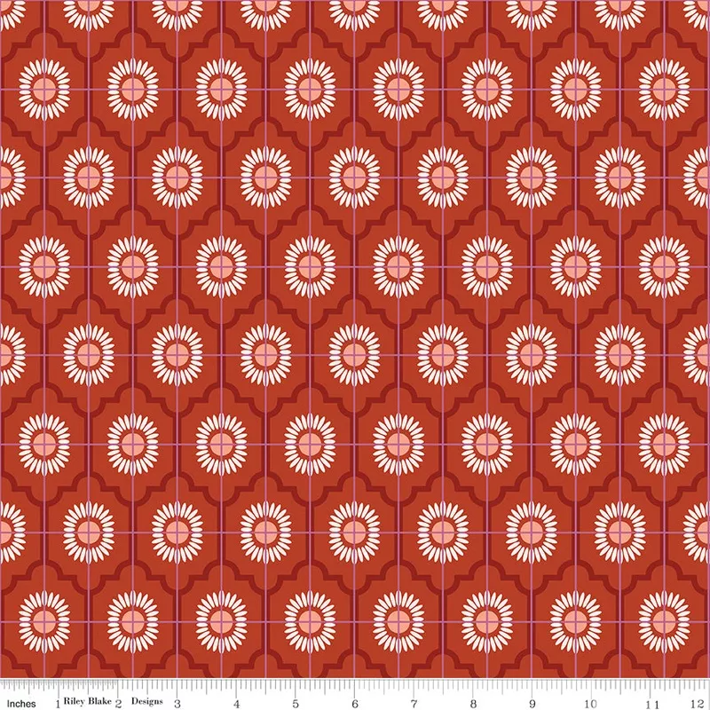 Maple Autumn Sunflower Yardage by Gabrielle Neil Design for Riley Blake Designs