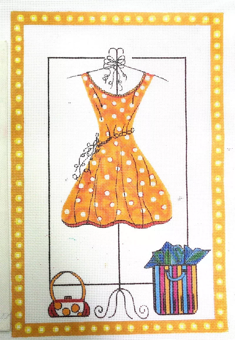 Orange Dress