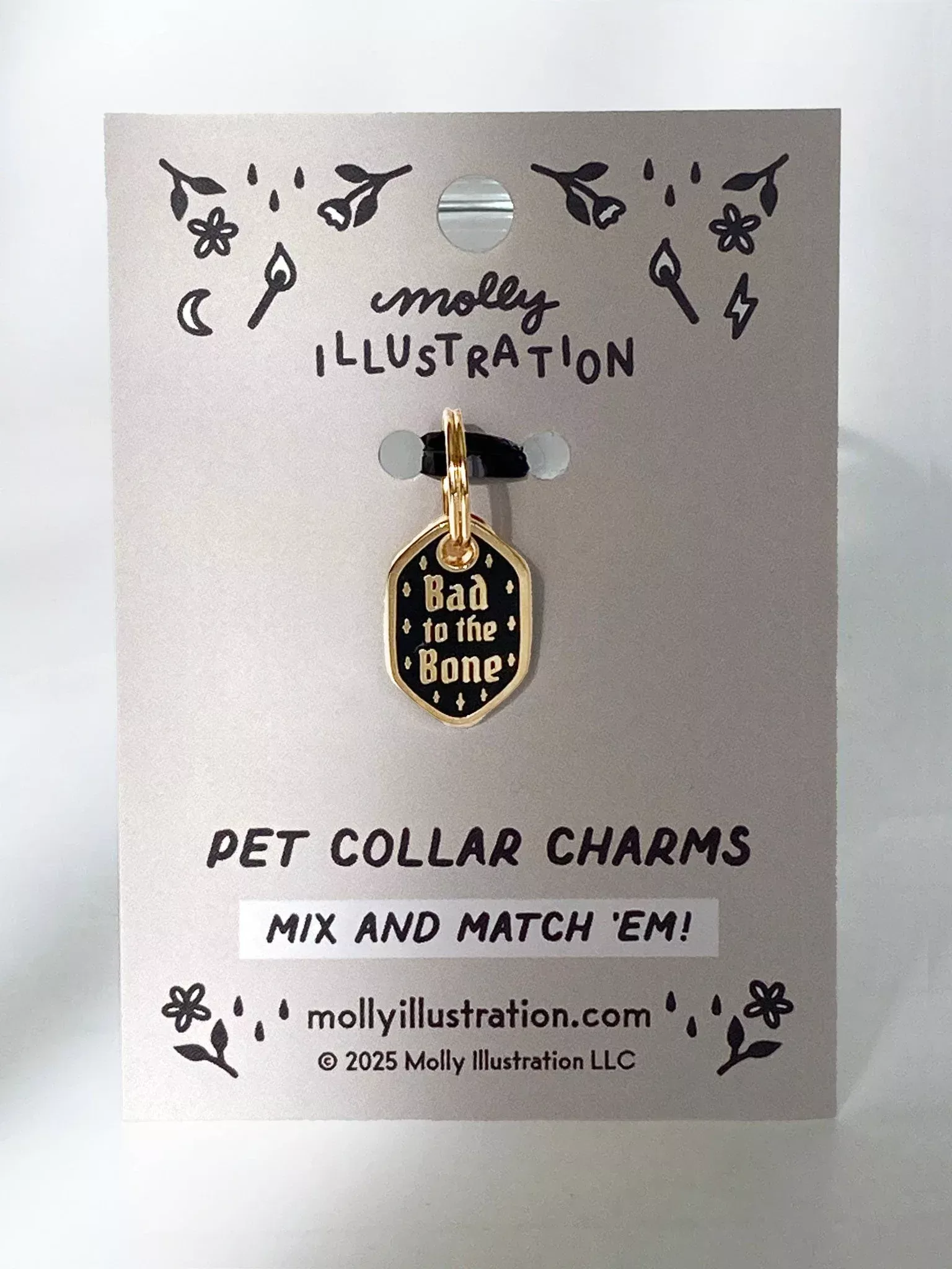 Pet Collar Charms for a Touch of Flair