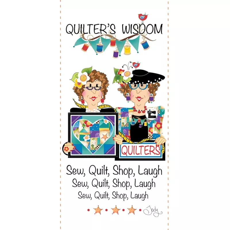 Quilt Shop Laugh of Quilters Magnet – Laugh