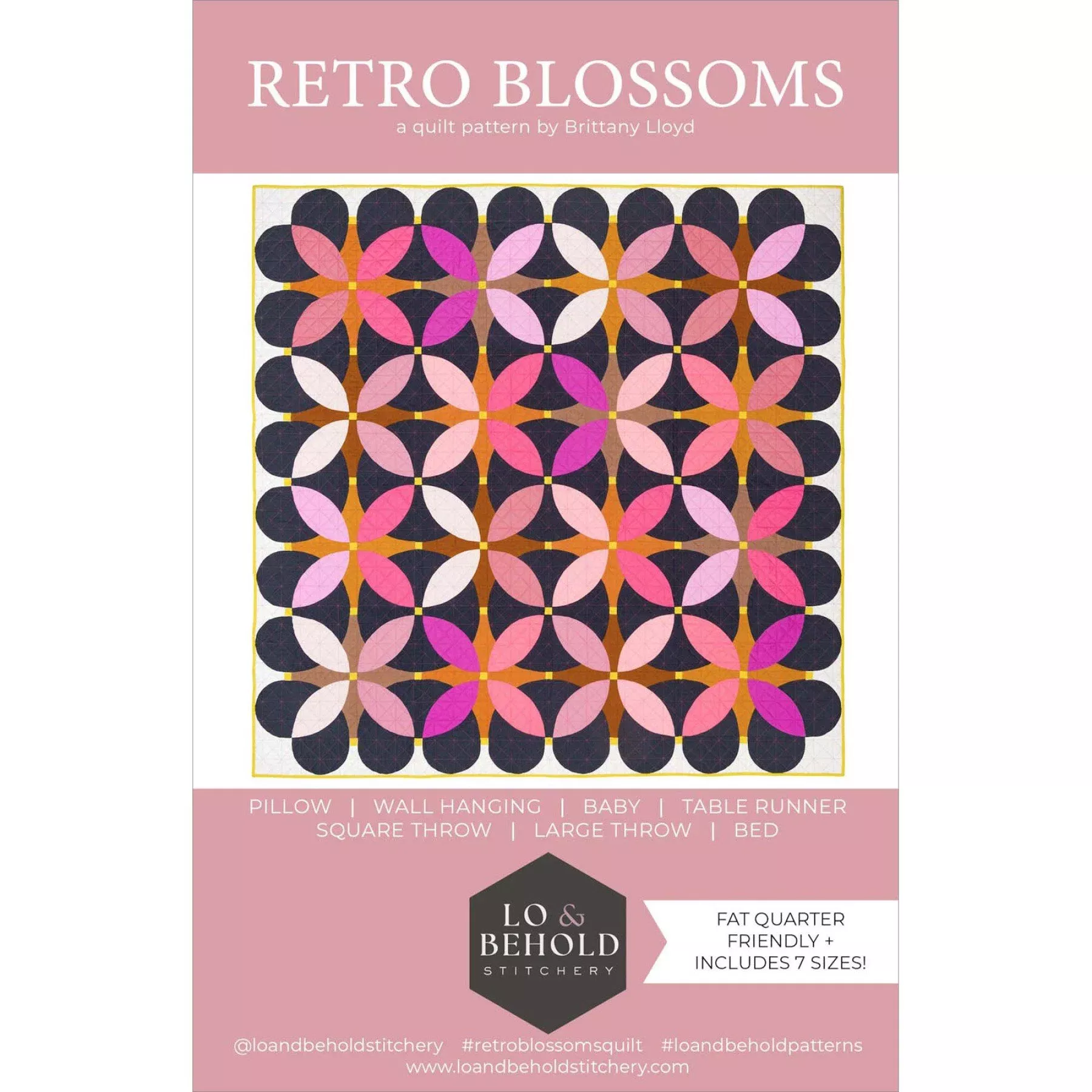 Retro Blossoms | Lo & Behold Stitchery