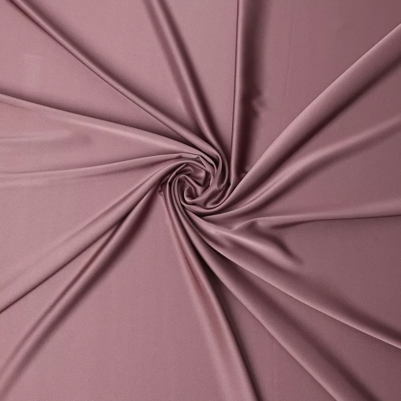 Rose Pink Synthetic Crepe Satin FabricSmooth & Lustrous140cm WideMade in Japan-D22168