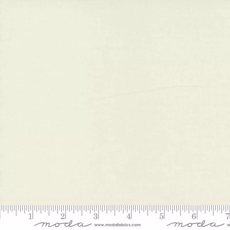 (SOLD PER BOLT) Bella Solid Porcelain Cream Moda Fabrics MD-9900-182-FB