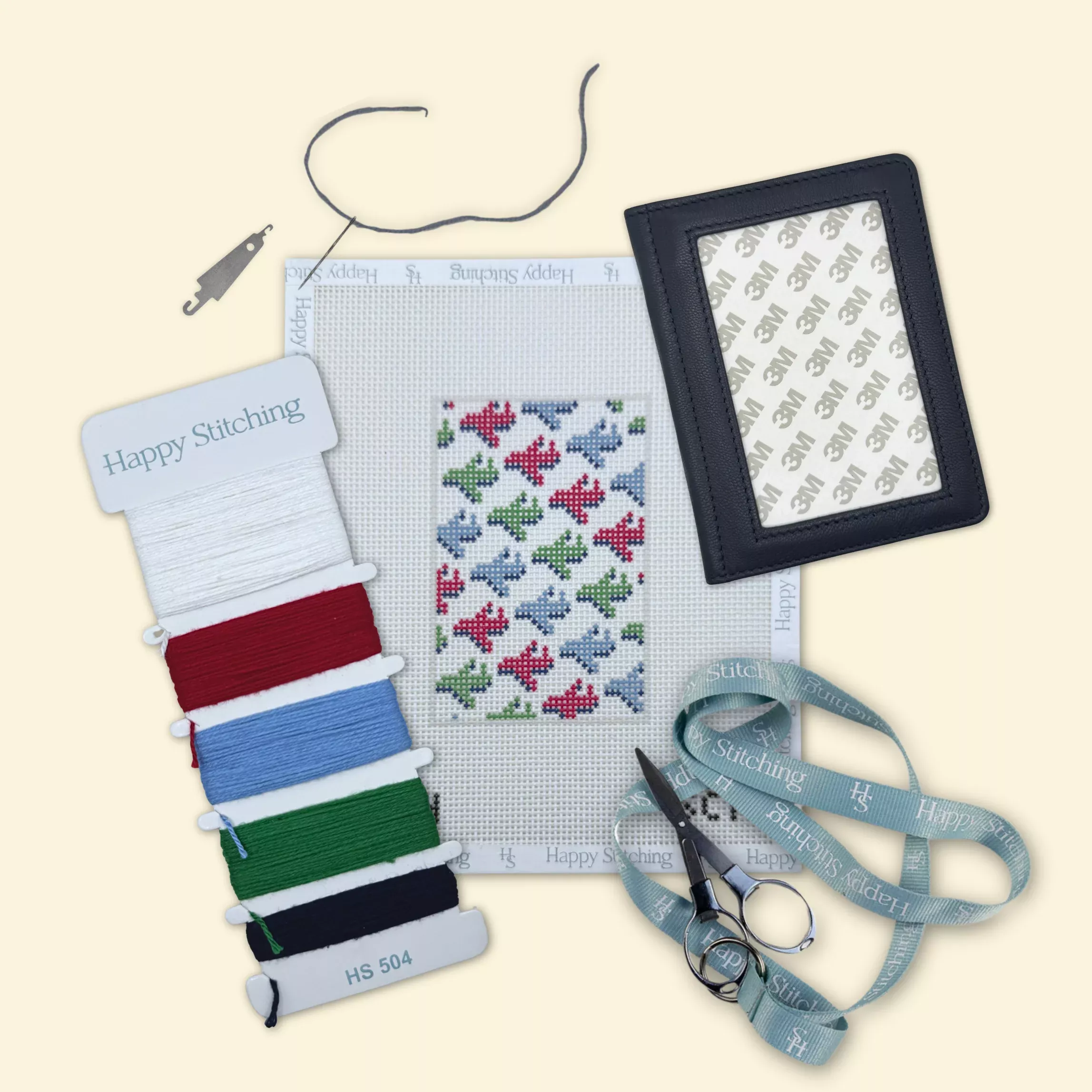 "Stamp Collector" Happy Stitching All-In-One Passport Case Kit