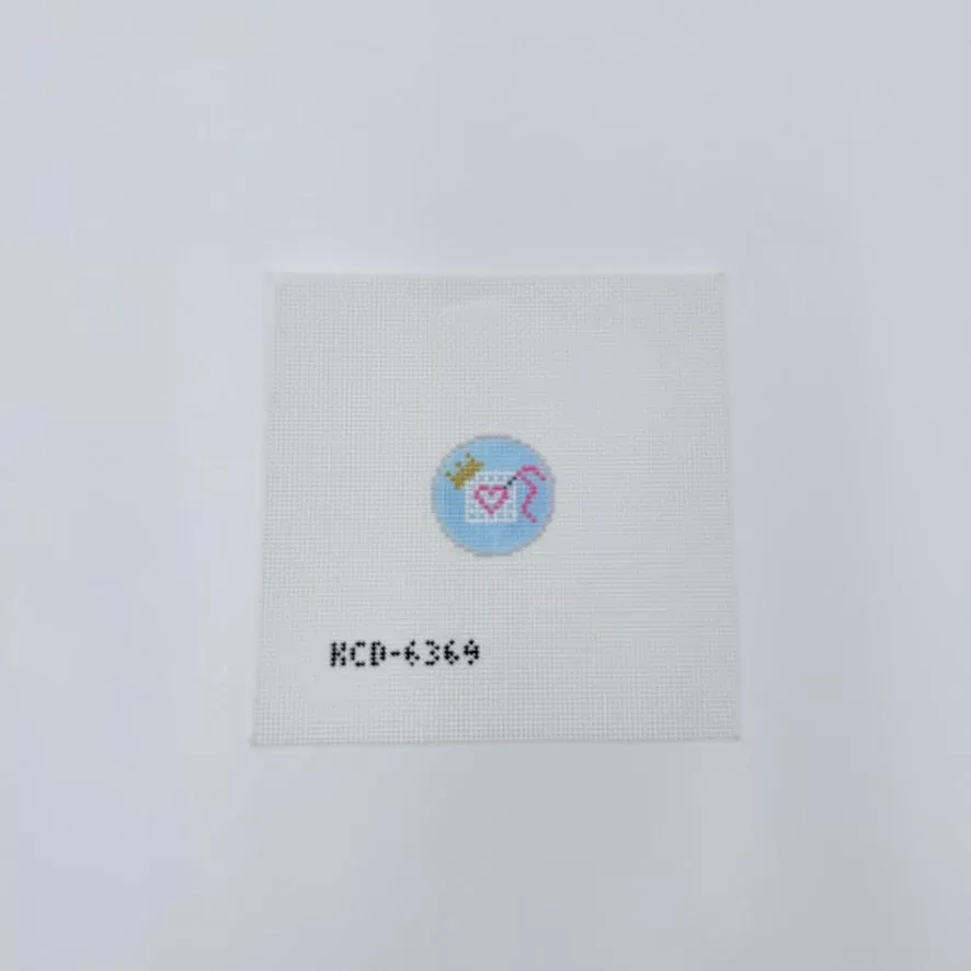 Stitch Queen Key Fob Insert Canvas
