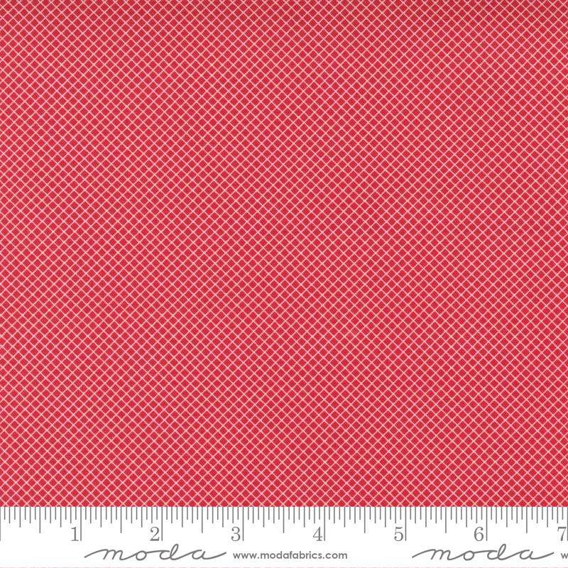 Story Time : Red Micro Lattice - #21796-12 - American Jane