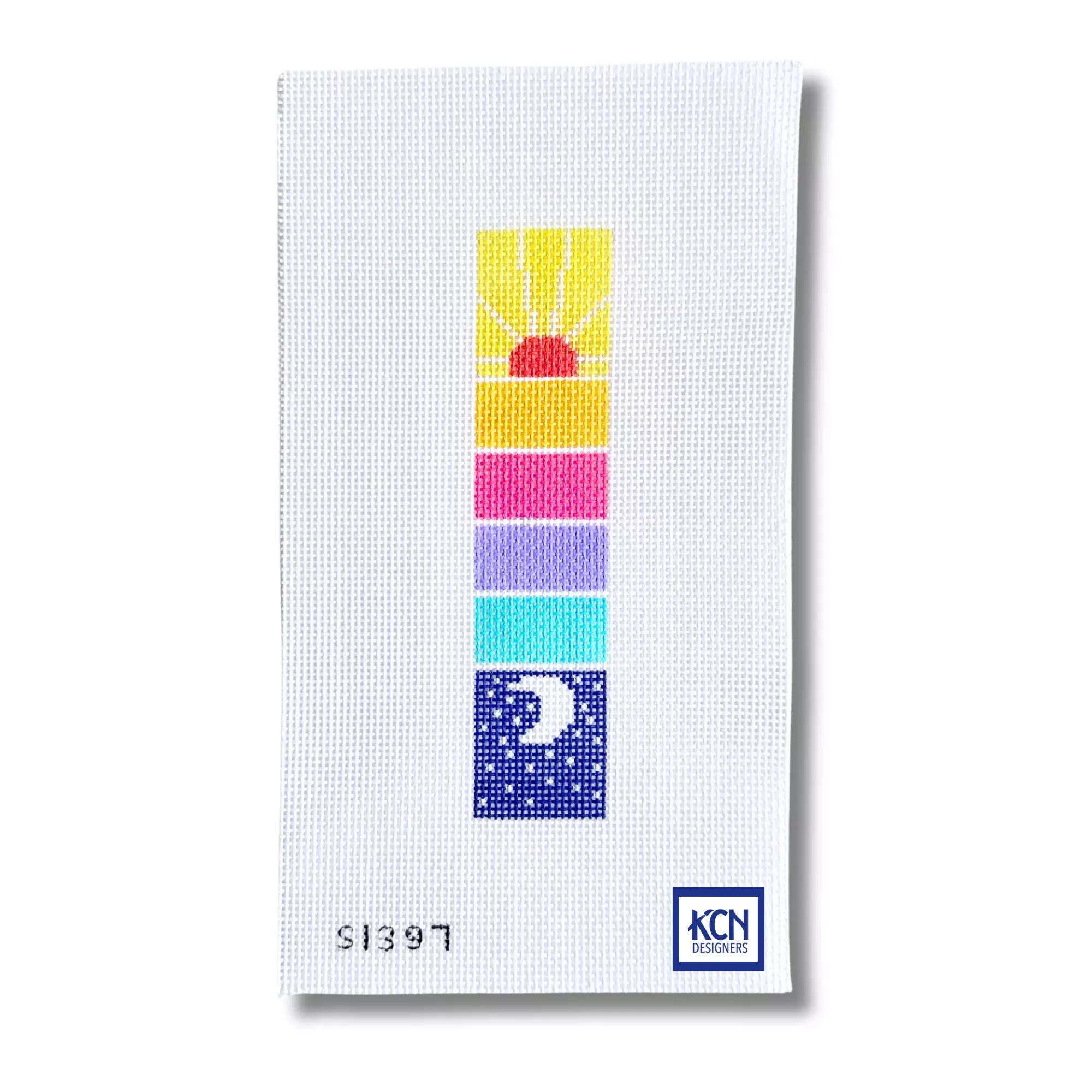 Sun and Moon Key Fob/Bookmark Canvas