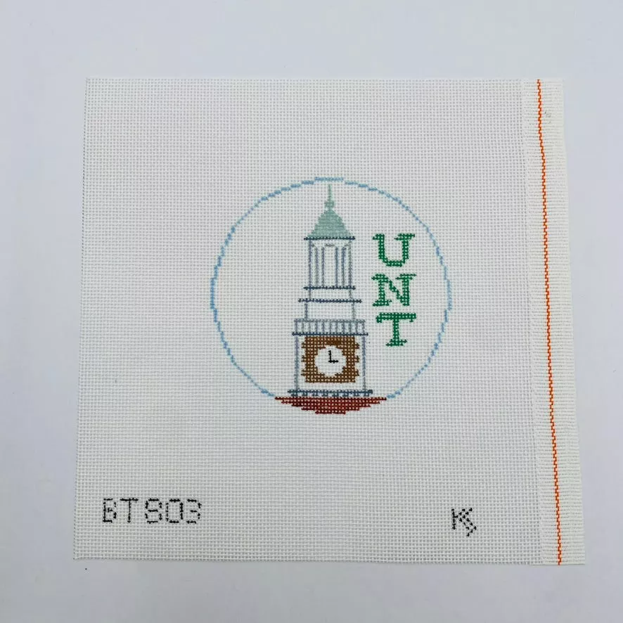 UNT Round Canvas