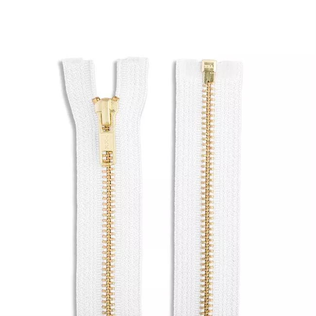 YKK #5 Brass Jacket Zipper - 18" Length - homesewn
