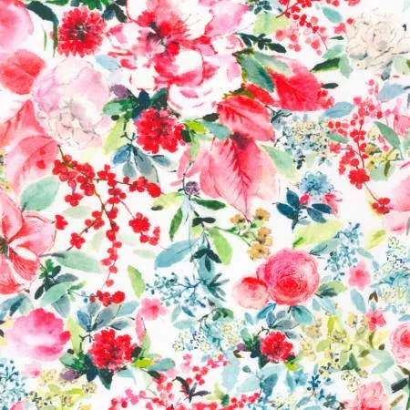 Yuletide Bouquet : White Flowers - #AVMD-21782-1 - Lauren Wan
