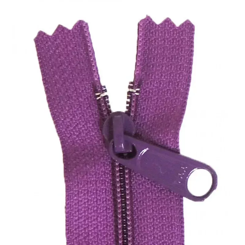 Zipper Closed End 14” Lollipop Purple Aunties Two AT-Z14LOLL