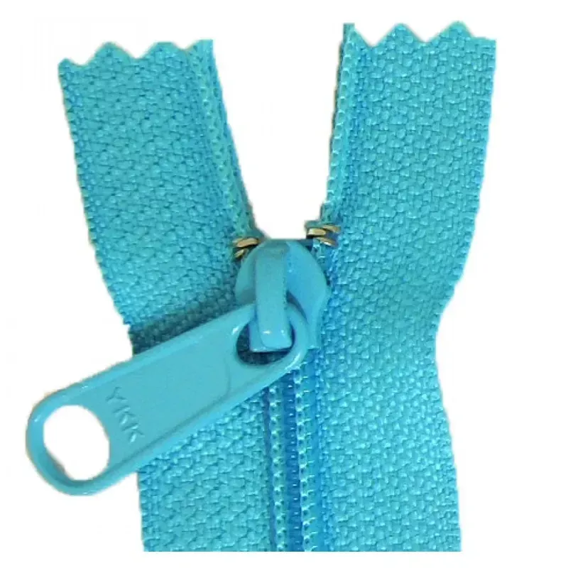 Zipper Closed End 14” Turquoise Blue Aunties Two AT-Z14TURQ